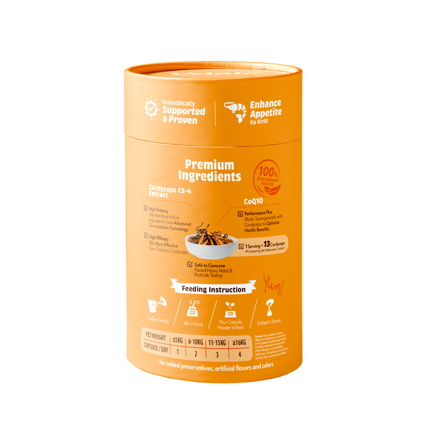 Immunity Guardian (Performance+) 蟲草CS-4免疫配方 (高效成分)
Cordyceps
CS4
蟲草
雙效能 ‧ 高濃度 ‧ 高安全性
Dual Effectiveness ‧ High Concentration ‧ Safety
改善咳喘及呼吸系統問題
提升免疫力 增強抗病能力
改善過敏體質 抑制過敏反應 
補腎防衰 紓緩症狀
加速病/術後復原
維護心血管健康 提升心肌機能
寵物健康
寵物免疫補充品
寵物營養
蟲草對寵物的好處
如何使用蟲草提升寵物免疫力
蟲草CS-4的功效
寵物免疫力提升產品推薦
蟲草補充品的使用方法
調理咳喘